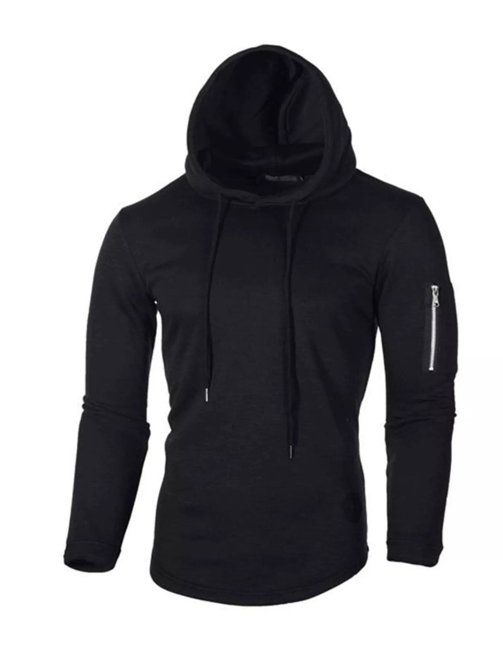 Men's Plus Size Casual Slim Fit Long Sleeve Hoodie THRIXINE