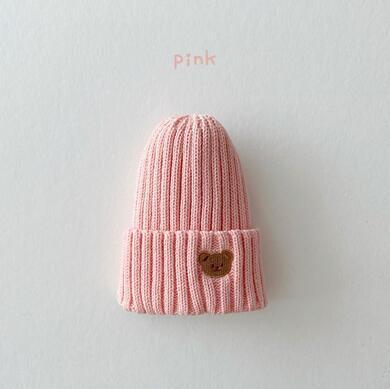 Infant Warm Hat Winter Style Simple And Fashionable All-match Candy Color Pi-Mart