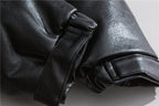 Men's Thick Leather Jacket Men's Trendy Brand