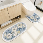 Bathroom Absorbent Non-slip Carpet Floor Mat Pi-Mart