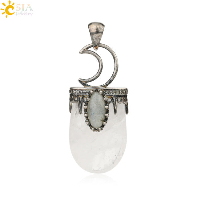Natural Stone Antique Necklace Pi-Mart