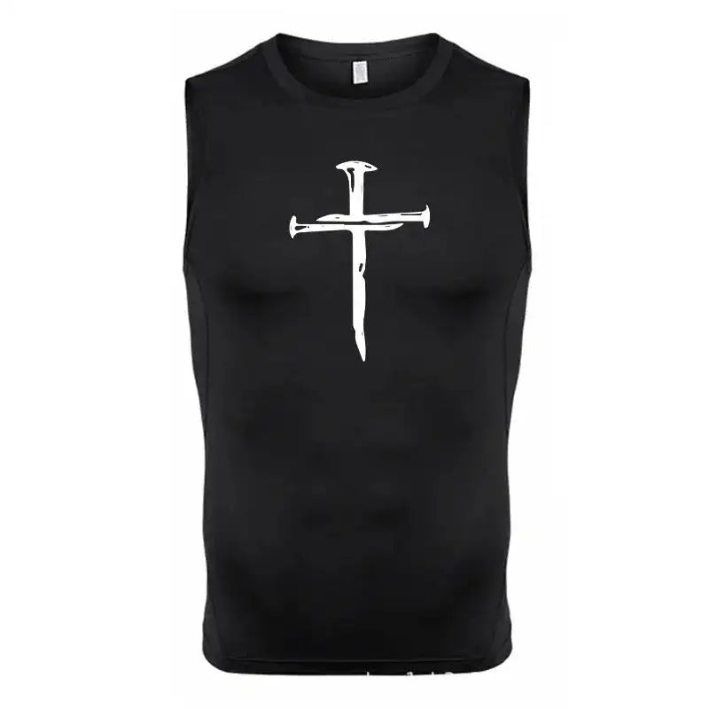 Fashion Men's Summer Breathable Training Sports Vest