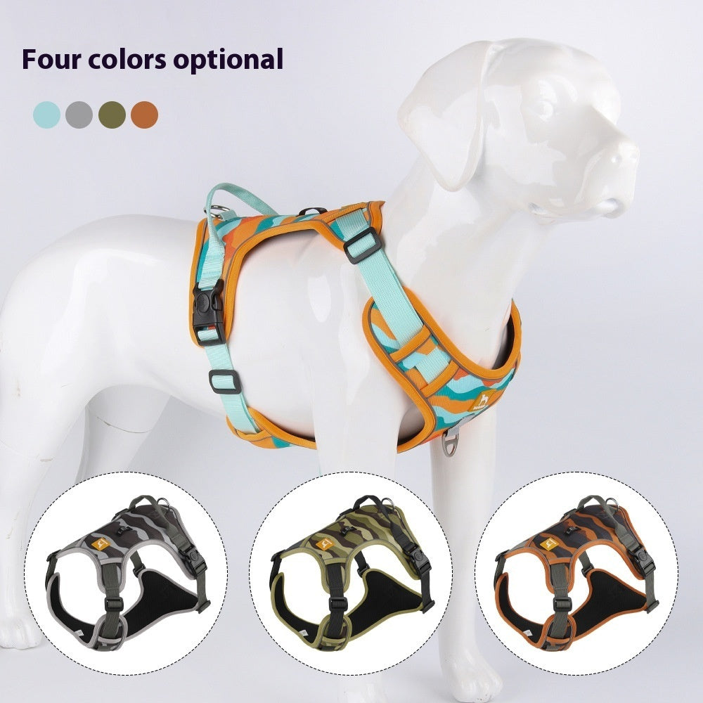 Dog Chest And Back Reflective Commuter Hand Holding Rope Pi-Mart