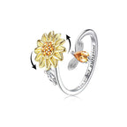 Rotating Four-Leaf Ring - SJB-DIAMOND ELITES
