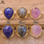 Teardrop Stone Finger Ring - SJB-DIAMOND ELITES