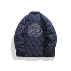 Winter New Lingge Decorative Polo Cotton Suit For Men