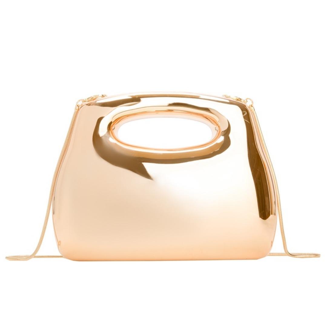 Acrylic bag square box clutch bag metal dinner bag Crossbody even bag party decoration evening bag evening purse clutch purse - SJB-DIAMOND ELITES