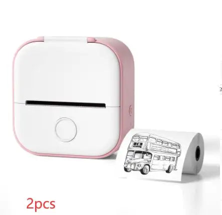 Portable Mini Printer for Students and Hobbyists, Bluetooth Thermal Label Printer - SJB-DIAMOND ELITES