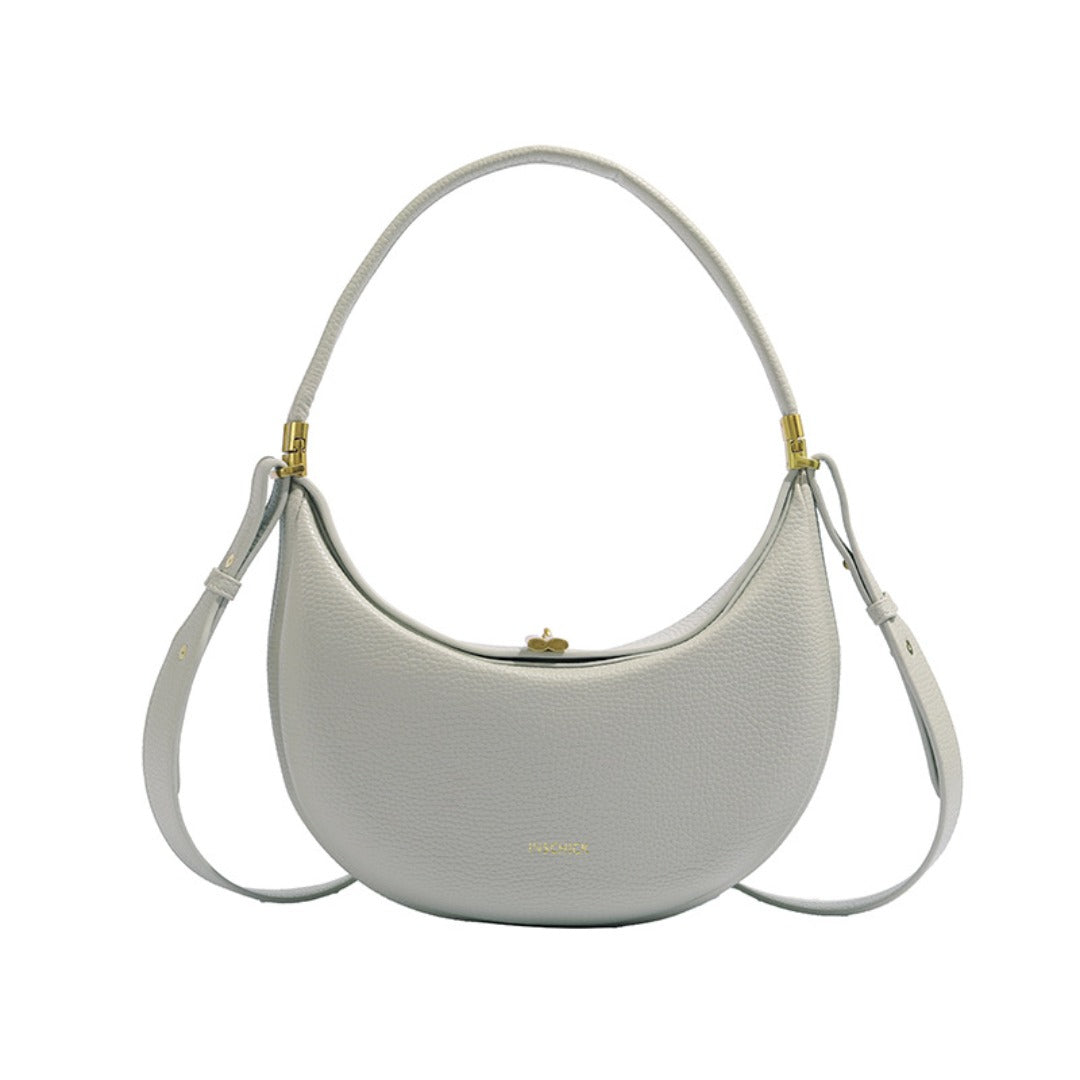 Small shoulder bag for women, PU small hobo bag, casual versatile shoulder underarm bag with crossbody strap - SJB-DIAMOND ELITES