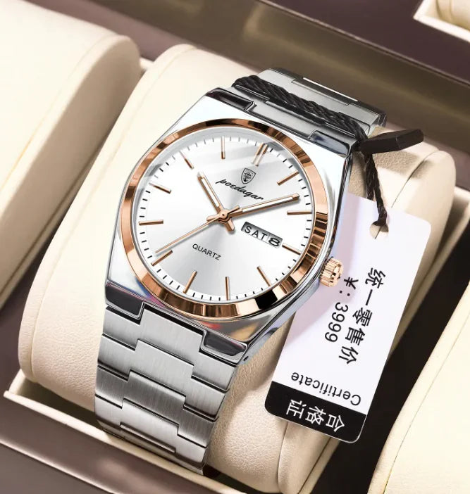 Slimline Men's Quartz Timepiece Pi-Mart