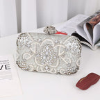 Diamond Embellished Beaded Evening Clutch Bag (MAC302)