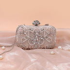 Diamond Embellished Beaded Evening Clutch Bag (MAC302)