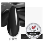 Diamond Gel Nail Polish 5ML Permanent Varnish Painting UV Manicure Reflective Sparkling Luxury Design Nail Gels for Women and Girls Stevvex