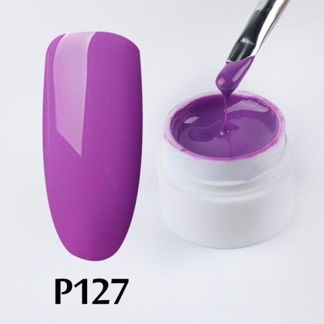 Diamond Gel Nail Polish 5ML Permanent Varnish Painting UV Manicure Reflective Sparkling Luxury Design Nail Gels for Women and Girls Stevvex