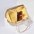 Diamond-Studded Party Clutch Versatile Layered Crystal Evening Bag (MAC283)