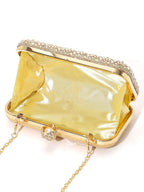 ‌Diamond-Studded Pearl Party Clutch Versatile Crossbody Handheld Evening Bag for Glamorous Occasions (MAC280)