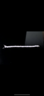Diamond Tennis Bracelet Icy Cubic Zirconia Sparkle Style