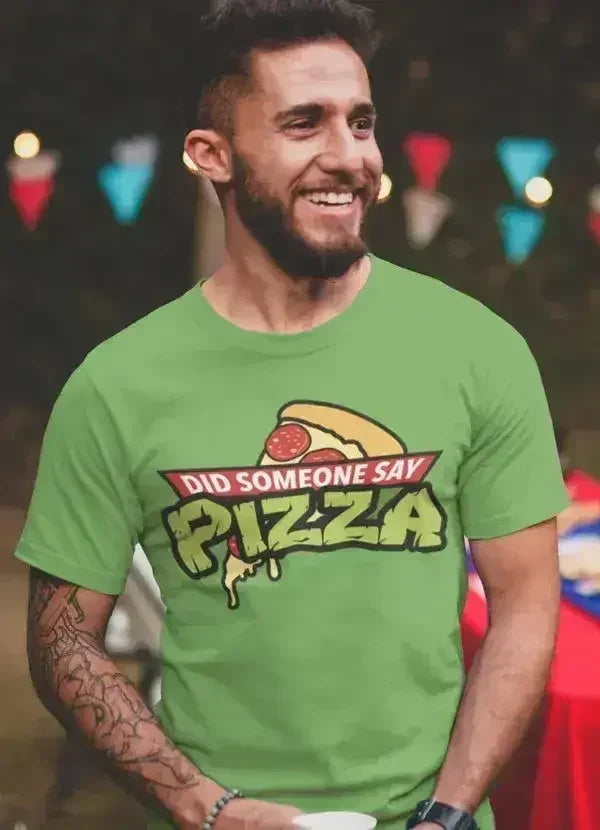 Did Someone Say Pizza T-shirt - SJB-DIAMOND ELITES