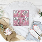 Did You See How I Chased Them Very Demure Very Mindful Very Scary Tee