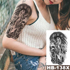 Different Stylish Waterproof Temporary Tattoo Sticker Heart Knife Angel Makeup Tattoos For Women Men Stevvex