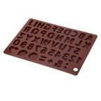 Digit Silicone Chocolate Mold Non-Stick Cake Mould Jelly Candy 3D Molds Kitchen Accessories Reusable Baking Tools Silicone Letter Mold And Number Candy Molds Stevvex