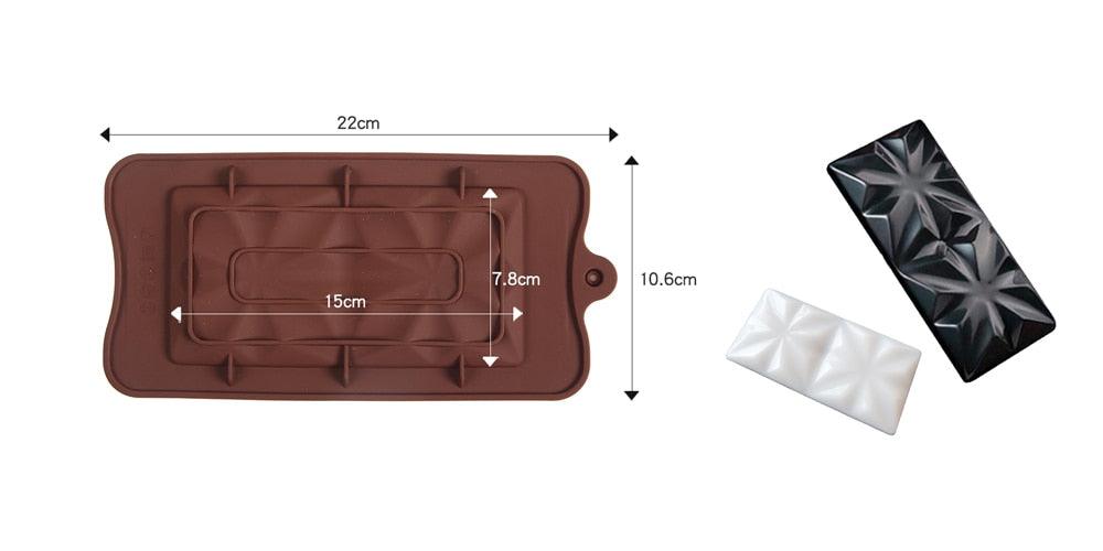Digit Silicone Chocolate Mold Non-Stick Cake Mould Jelly Candy 3D Molds Kitchen Accessories Reusable Baking Tools Silicone Letter Mold And Number Candy Molds Stevvex