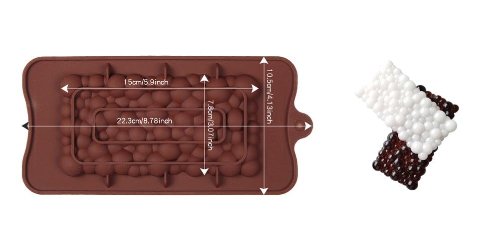 Digit Silicone Chocolate Mold Non-Stick Cake Mould Jelly Candy 3D Molds Kitchen Accessories Reusable Baking Tools Silicone Letter Mold And Number Candy Molds Stevvex