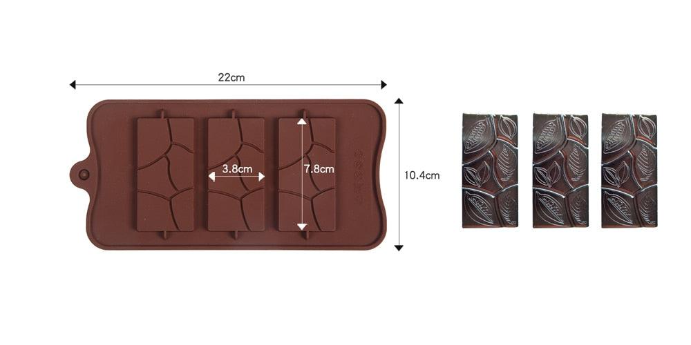 Digit Silicone Chocolate Mold Non-Stick Cake Mould Jelly Candy 3D Molds Kitchen Accessories Reusable Baking Tools Silicone Letter Mold And Number Candy Molds Stevvex