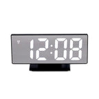 Digital Alarm Clock Alarm Clocks Adjustable Volume Alarm Clock for Bedroom Electronic 7 Inch Number Desktop Alarm Clocks For Kids Bedroom LED Screen  for Kids Bedroom Temperature Snooze Function Desk Table Clock LED Clock Electronic Watch Table Stevvex