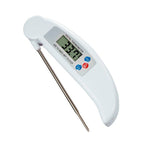 Digital Foldable Thermometer Food BBQ Meat Oven Instant Read Food Thermometer For Cooking Digital Kitchen Thermometer Probe With Backlight & Reversible Display Cooking Thermometer For Folding Kitchen Thermometer For Cooking Water Oil Grill Tools Stevvex