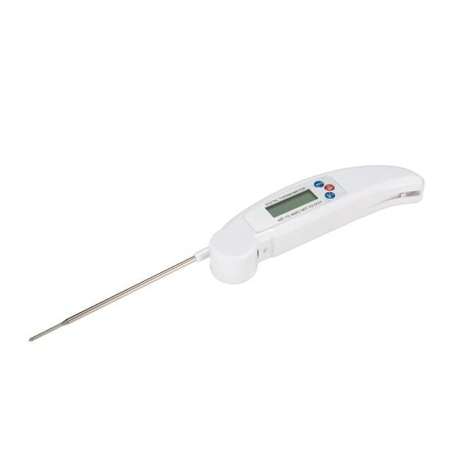 Digital Foldable Thermometer Food BBQ Meat Oven Instant Read Food Thermometer For Cooking Digital Kitchen Thermometer Probe With Backlight & Reversible Display Cooking Thermometer For Folding Kitchen Thermometer For Cooking Water Oil Grill Tools Stevvex
