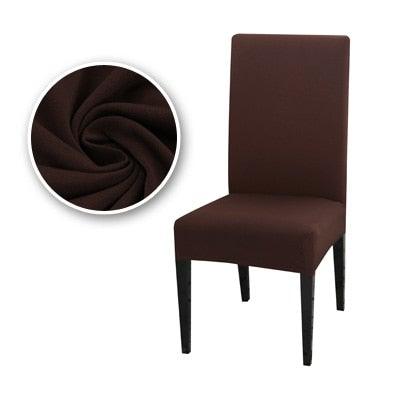 Dining Chair Covers Stretch Chair Covers Parsons Chair Slipcover Removable Anti Dirty Seat Chair Cover Spandex Kitchen Cover for Banquet Wedding Dinner Restaurant house Stevvex