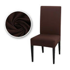 Dining Chair Covers Stretch Chair Covers Parsons Chair Slipcover Removable Anti Dirty Seat Chair Cover Spandex Kitchen Cover for Banquet Wedding Dinner Restaurant house Stevvex
