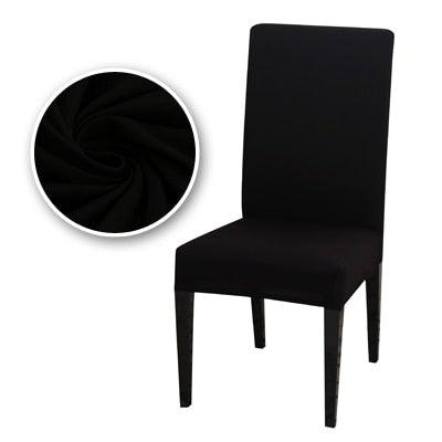 Dining Chair Covers Stretch Chair Covers Parsons Chair Slipcover Removable Anti Dirty Seat Chair Cover Spandex Kitchen Cover for Banquet Wedding Dinner Restaurant house Stevvex