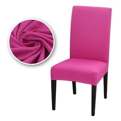 Dining Chair Covers Stretch Chair Covers Parsons Chair Slipcover Removable Anti Dirty Seat Chair Cover Spandex Kitchen Cover for Banquet Wedding Dinner Restaurant house Stevvex
