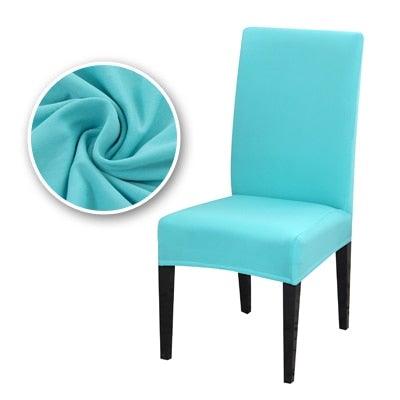 Dining Chair Covers Stretch Chair Covers Parsons Chair Slipcover Removable Anti Dirty Seat Chair Cover Spandex Kitchen Cover for Banquet Wedding Dinner Restaurant house Stevvex
