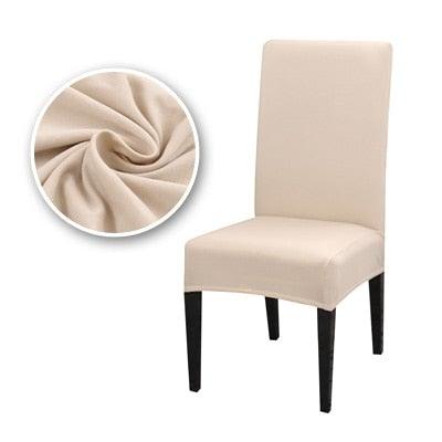 Dining Chair Covers Stretch Chair Covers Parsons Chair Slipcover Removable Anti Dirty Seat Chair Cover Spandex Kitchen Cover for Banquet Wedding Dinner Restaurant house Stevvex