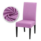 Dining Chair Covers Stretch Chair Covers Parsons Chair Slipcover Removable Anti Dirty Seat Chair Cover Spandex Kitchen Cover for Banquet Wedding Dinner Restaurant house Stevvex