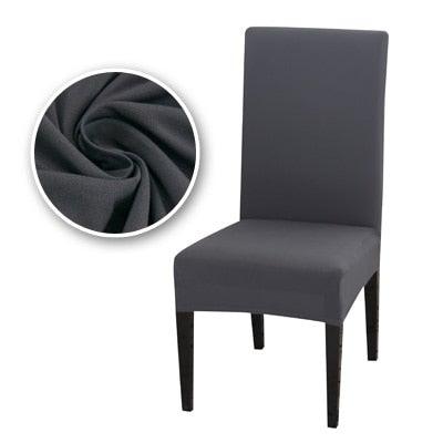 Dining Chair Covers Stretch Chair Covers Parsons Chair Slipcover Removable Anti Dirty Seat Chair Cover Spandex Kitchen Cover for Banquet Wedding Dinner Restaurant house Stevvex