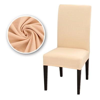 Dining Chair Covers Stretch Chair Covers Parsons Chair Slipcover Removable Anti Dirty Seat Chair Cover Spandex Kitchen Cover for Banquet Wedding Dinner Restaurant house Stevvex