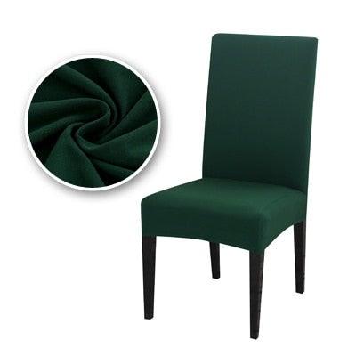 Dining Chair Covers Stretch Chair Covers Parsons Chair Slipcover Removable Anti Dirty Seat Chair Cover Spandex Kitchen Cover for Banquet Wedding Dinner Restaurant house Stevvex