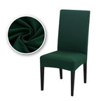 Dining Chair Covers Stretch Chair Covers Parsons Chair Slipcover Removable Anti Dirty Seat Chair Cover Spandex Kitchen Cover for Banquet Wedding Dinner Restaurant house Stevvex