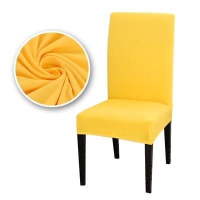 Dining Chair Covers Stretch Chair Covers Parsons Chair Slipcover Removable Anti Dirty Seat Chair Cover Spandex Kitchen Cover for Banquet Wedding Dinner Restaurant house Stevvex
