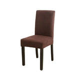 Dining Room Chair Slipcovers Dining Chair Covers Parsons Chair Slipcover Stretch Chair Covers for Dining Room Chair Covers Stretch For Wedding Dining Room Office Banquet house And Chair Case Anti dirty And Washable Removable Armless Shell Chair Cover Stevvex