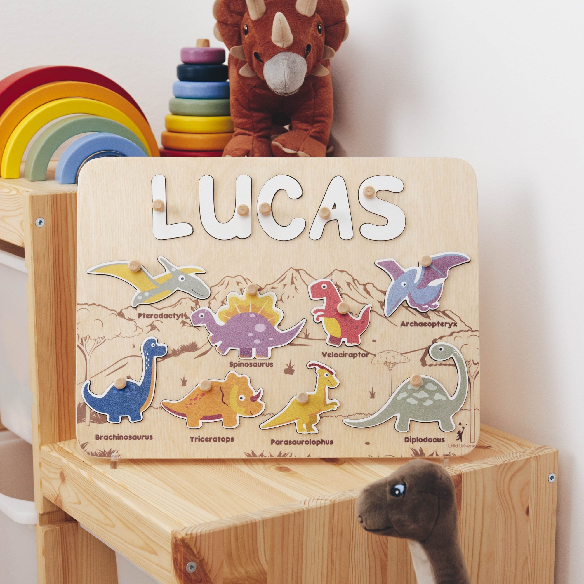 Dinosaurs Name Board - SJB-DIAMOND ELITES
