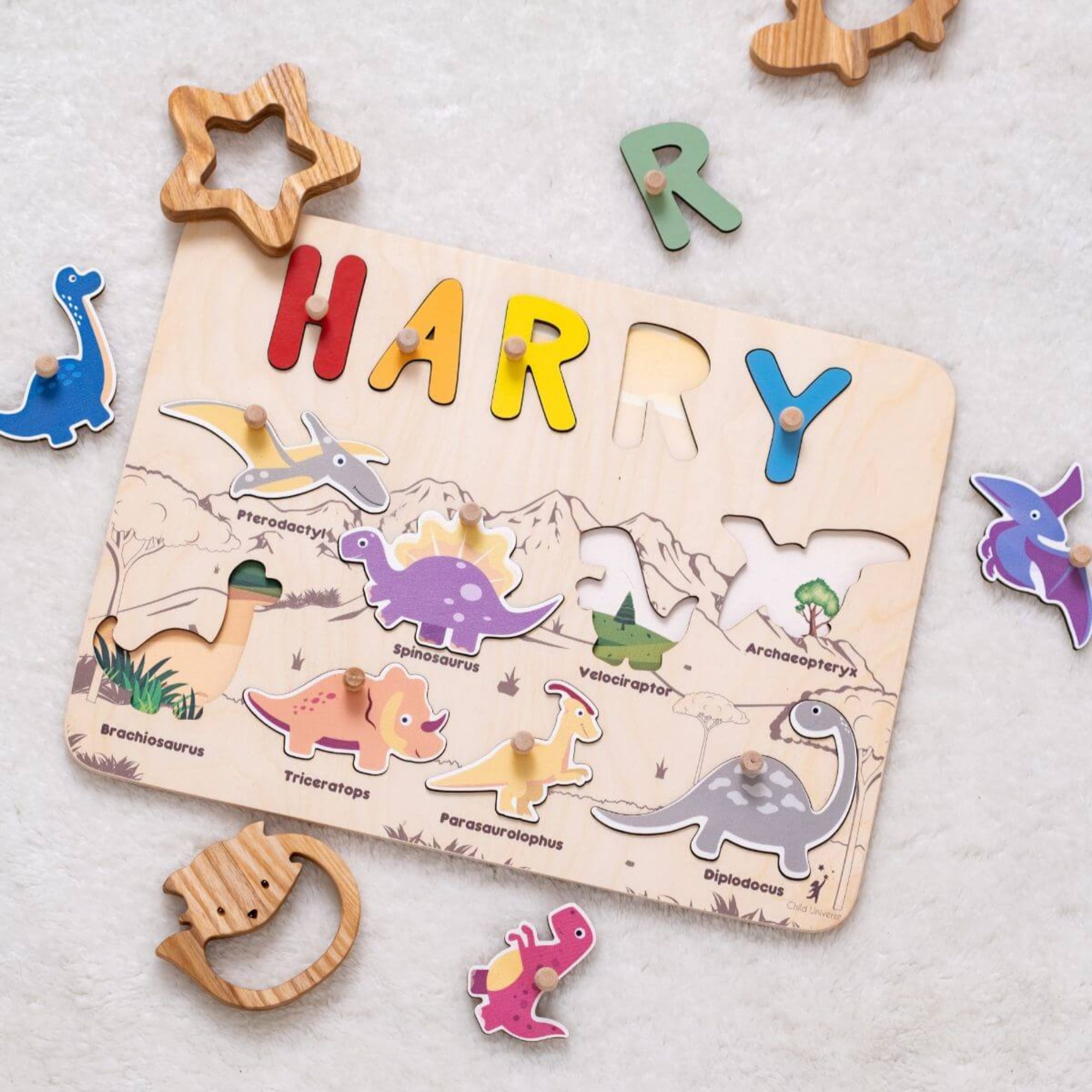 Dinosaurs Name Board - SJB-DIAMOND ELITES