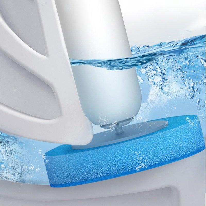 Disposable Toilet Brush With Cleaning Liquid Wall-Mounted Cleaning Tool For Bathroom Replacement Brush Head Accessories Wall Toilet Brush And Holder Set Flexible Toilet Bowl Cleaner Brush With Silicone Bristles Bendable Brush Head To Clean Toilet Corner Stevvex