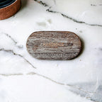 Handmade Rustic Wood Tray For Two 16oz Dispensers And Vanity Countertop Tray BandsCo Straps
