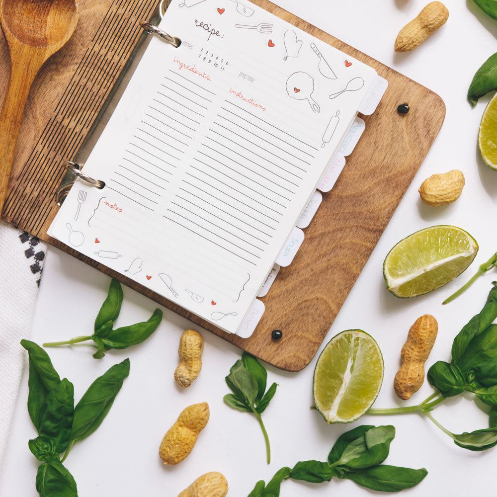 Dividers for Recipe Book - SJB-DIAMOND ELITES
