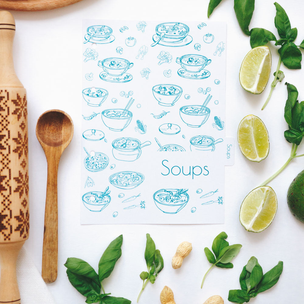 Dividers for Recipe Book - SJB-DIAMOND ELITES